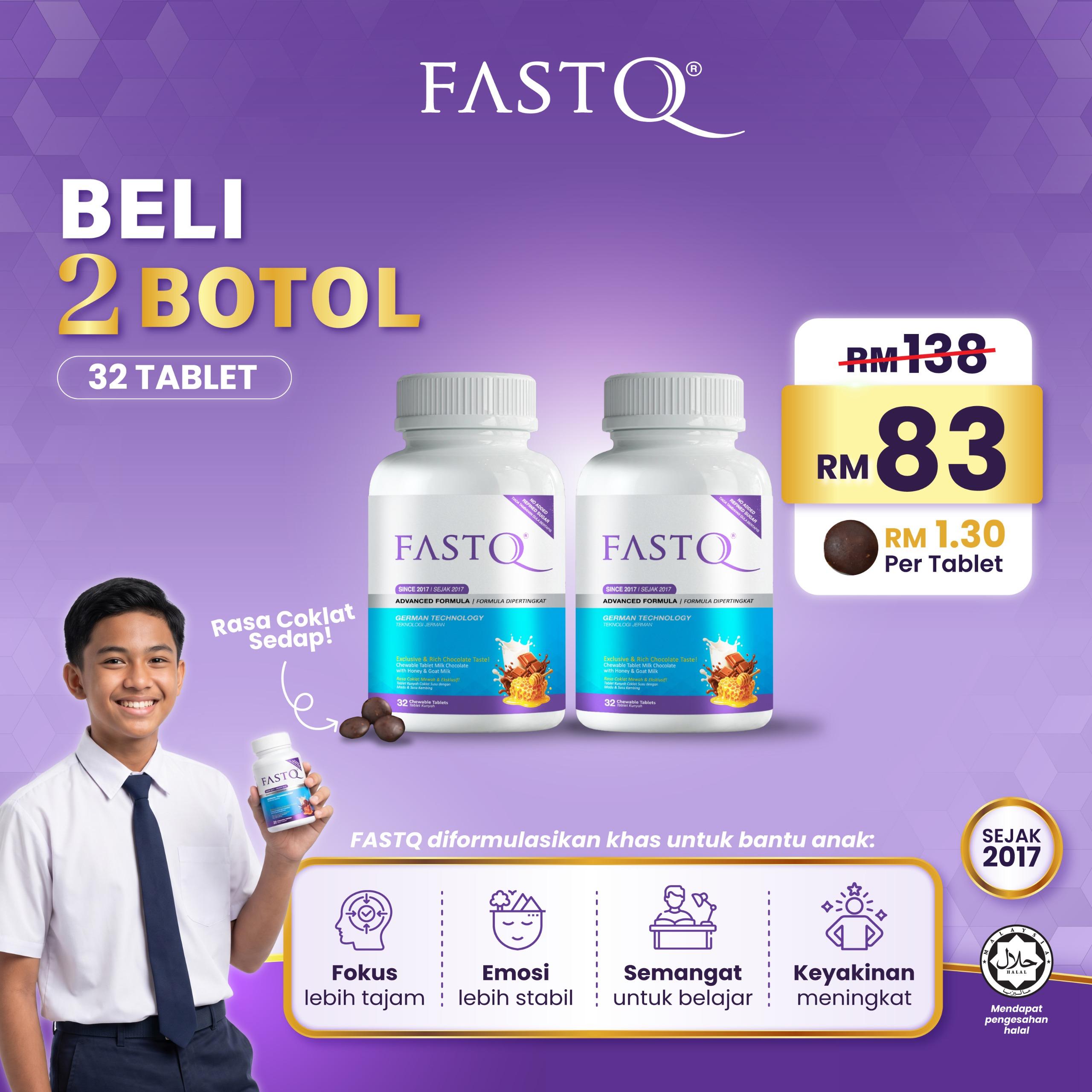 PAKEJ PERMULAAN – 2 BOTOL FASTQ